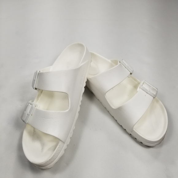 Birkenstock Shoes - Birkenstock Arizona Plastic Slide Sandals 8/39